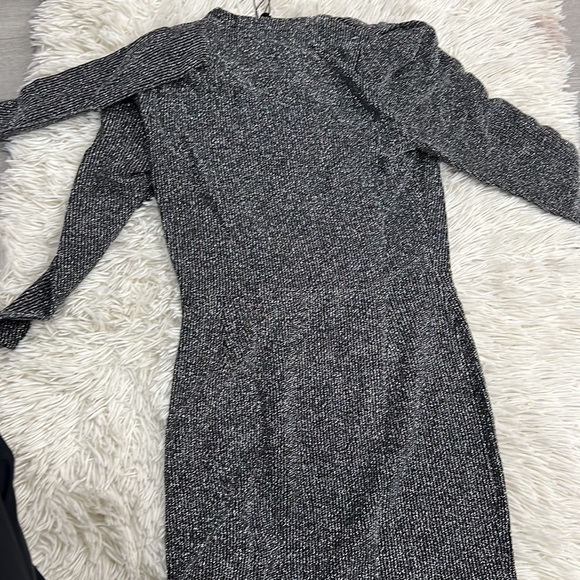 IRO Perk Dress in Black long sleeve mini - Picture 6 of 6